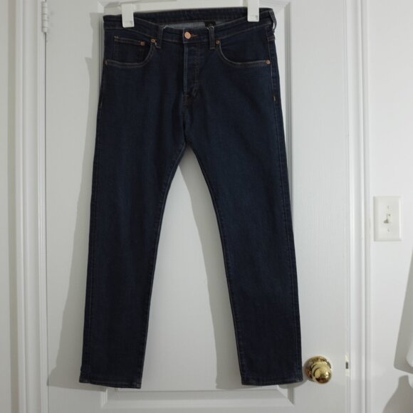 COPY - H&M denim skinny dark wash size 34 - Picture 2 of 8